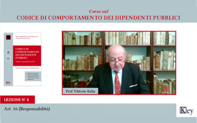 CODICE DI COMPORTAMENTO DEI DIPENDENTI PUBBLICI Art. 16 (Responsabilità)