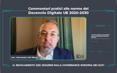 Il regolamento (UE) 2022/868 sulla governance europea dei dati